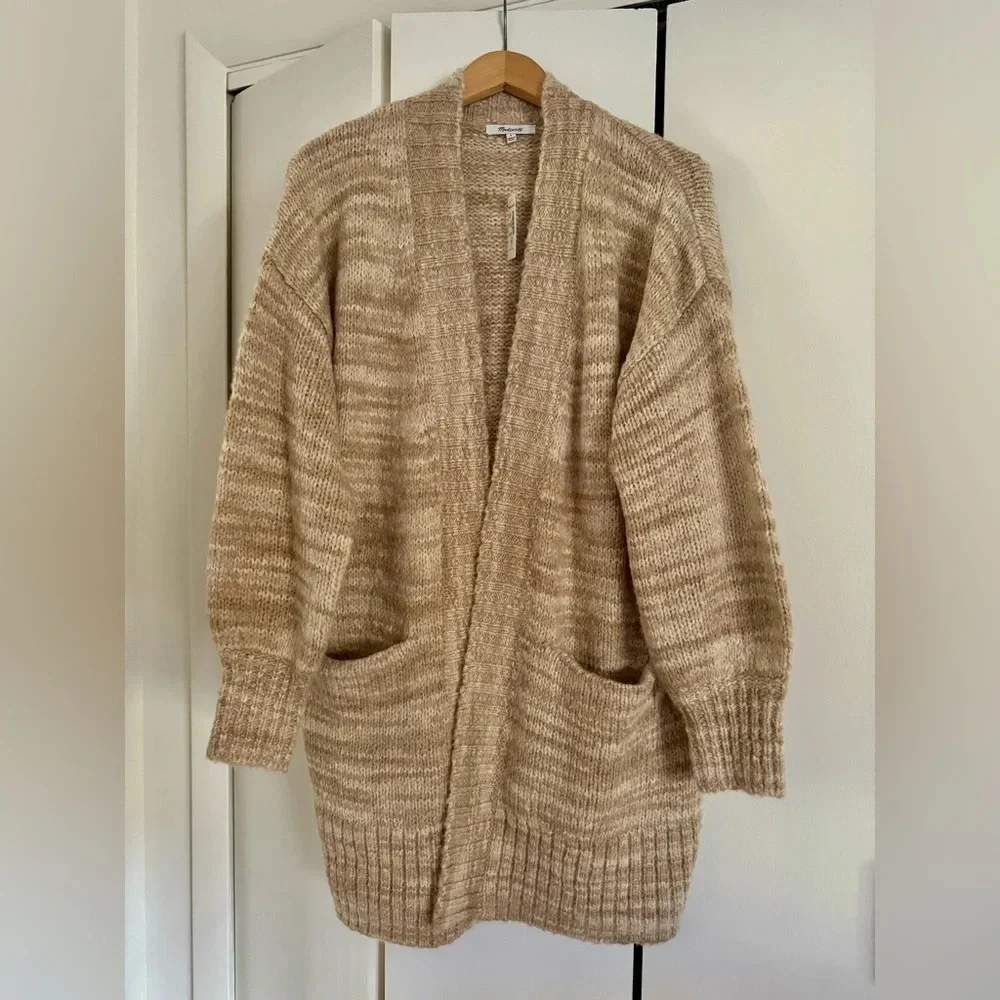 Madewell Space-Dyed Long Cardigan Sweater - Picture 5 of 6